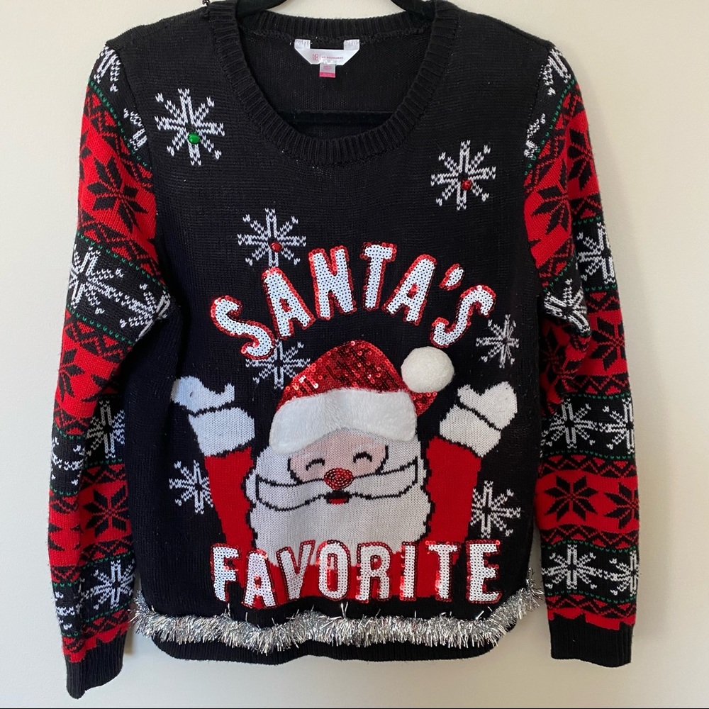 Santa’s Favorite Sweater by No Boundaries Sz  XL